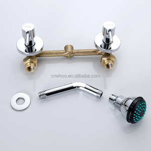 <span class=keywords><strong>Mezcladora</strong></span> de Ducha Oculta de 8 Pulgadas con Doble Manija, Válvula <span class=keywords><strong>Mezcladora</strong></span> Clarita, Grifo de Ducha Oculto con Rociador - Product Image 5