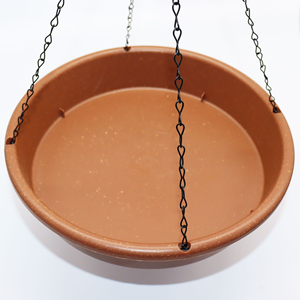 Cuenco de alimentación para pájaros para colgar al aire libre, cuenco colgante exterior de Material PP para baño de aves salvajes, alimentación de bebidas, uso múltiple - Product Image 4