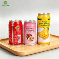 Boîtes en fer blanc personnalisables de haute qualité de 250 ml, 330 ml et 500 ml, idéales pour le thé au lait, le lait, les jus, les boissons au café et plus encore