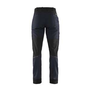 BLAKLADER - 716618458699C38 Women's Service <b>trousers</b> with stretch Dark <b>navy</b>/Black - EAN 7330509799857 <b>WORK</b> <b>TROUSERS</b> - Product Image 2