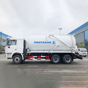 Venta Directa de Fábrica: Camión de Succión de Aguas Residuales 6x4 de 20 CBM con Bomba de Vacío para Limpieza de Fosas Sépticas y Transporte de Aguas Residuales - Product Image 5