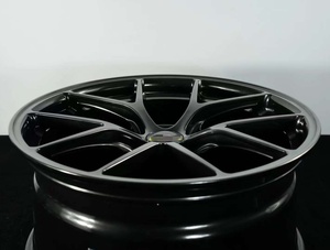 New Forged Aluminum <b>Wheel</b> 8.5Jx18/ ET35 /PCD5x112 Silver Multi <b>Spoke</b> Universal Fitment Replacement 3 - Product Image 4