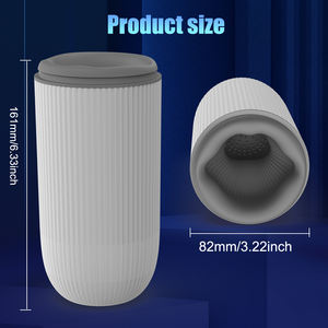 ของเล่นผู้ใหญ่แบบดูดอัตโนมัติสำหรับผู้ชาย รูปทรงถ้วยเครื่องบิน ใช้ระบบเพอริสตัลติกไฟฟ้า - Product Image 6