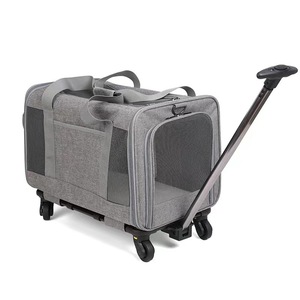 Sac de transport respirant et détachable pour animaux de compagnie, homologué Southwest, avec roulettes, fabriqué en usine BSCI - Product Image 5