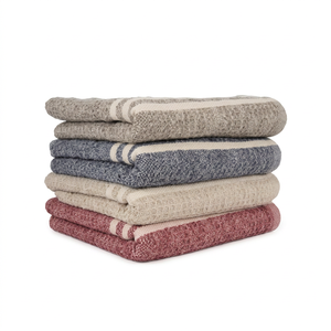 Manta de lana gris, suave, de franela, tejida, para sofá, cama, viajes, para todas las estaciones, de Harshit International India - Product Image 1