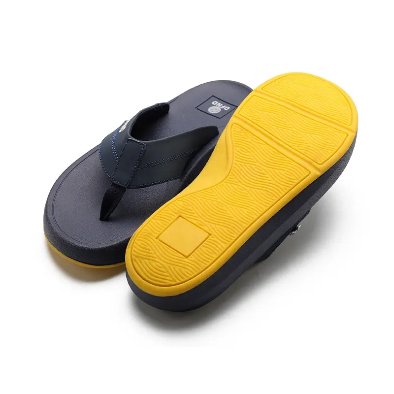 Henghao Manufacturer Slippers Logo Outdoor Sports Casual Beach Flip Flops Slippers Logo Custom Logo Slide Sandal Flip Flop