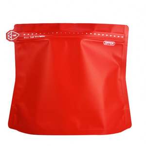 Bolsas profesionales con logotipo Frosted Bolsa con cierre de cremallera transparente personalizada Hecho en China - Product Image 1