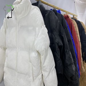 Casaco de Inverno de Alta Qualidade em Segunda Mão Atacado Moda Roupas Usadas Acolchoadas de Algodão - Product Image 2