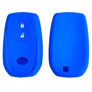 Silicone 2-nút điều khiển từ xa Bìa chính cho TOYOTA Car <span class=keywords><strong>Key</strong></span> trường hợp Hollow phong cách cho lingfang Camry Vezel RAV4 phụ kiện độc đáo - Product Image 4