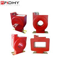 Étiquette électronique RFID UHF QSTAR-56GB-E avec puce 50Hz gravée au laser EPC pour la gestion des transformateurs de courant dans l'industrie électrique des réseaux étatiques