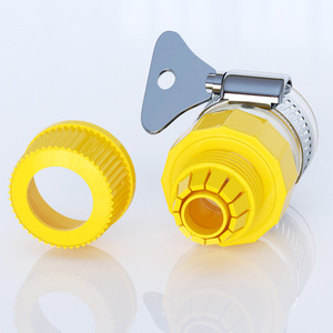 Conector de Rosca Guoma Ruixiang, Adaptador de Grifo Universal de Plástico de Gran Diámetro para Conexión de Tuberías de Agua - Product Image 1