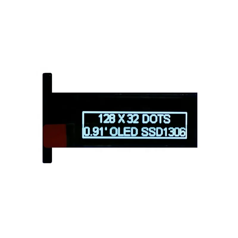 OLED Display 0.91'' 128x32 Monochrome Small Size OLED Display LCD Factory Price