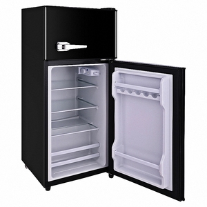 Réfrigérateur rétro pour la maison, congélateur supérieur, réfrigérateur à double porte, réfrigérateur rétro - Product Image 4