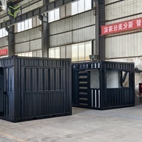 10ft Fast Food Mini Mobile Container Café Bar Maisons En Plein Air Modifié Conteneur D'expédition Café Boutiques Pop-up Shop