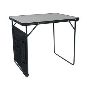 Kim loại cầm tay đồ gỗ ngoài trời MDF gấp bảng với đệm không thấm nước cho cắm trại vườn công viên sân khách sạn - Product Image 6