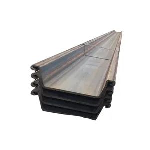 2型钢板桩/钢板桩400x125mm高强度u型钢板桩