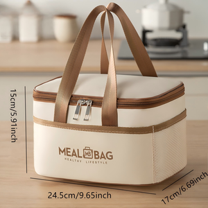 <span class=keywords><strong>Sac</strong></span> à lunch personnalisé pour <span class=keywords><strong>femme</strong></span>, homme, adultes avec poche avant, <span class=keywords><strong>sac</strong></span> <span class=keywords><strong>isotherme</strong></span> pour le déjeuner, boîte à lunch pour le travail, le pique-nique ou les voyages - Product Image 6