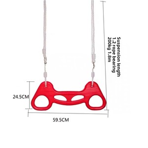 Set di <span class=keywords><strong>altalena</strong></span> per bambini giocattolo per bambini in metallo stile personalizzato materiale di colore per esterni tipo di origine gioco tipo di età gamma posto modello - Product Image 6