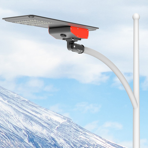 Nuevo Diseño de Farola Solar Todo en Uno, Aleación de Aluminio, Impermeable IP67, LED de Alto Lumen 3000-6000K, Sensor de Movimiento, Control Remoto - Product Image 2