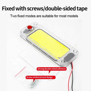 Mini <span class=keywords><strong>ampoule</strong></span> de lecture ultra lumineuse pour voiture <span class=keywords><strong>camion</strong></span> dôme toit plafond intérieur COB 12V 24V intérieur blanc ambiant - Product Image 2