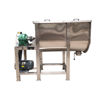 Mélangeur automatique à double ruban à entraînement motorisé pour produits chimiques, mélangeur de poudre en U haute efficacité, vente directe usine