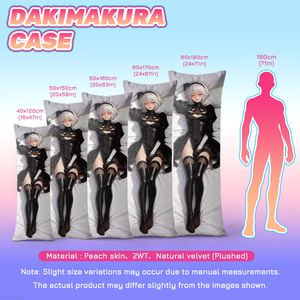 Özel Boyutlu Dekoratif Vücut Yastığı Çizgi Film <span class=keywords><strong>Anime</strong></span> Dakimakura Japon Otaku Baskılı Sarılma Yastığı - Product Image 1