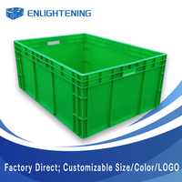 Offene Handgriffe Gerade Wandmontierte Euro-Box 1200x600x340mm Tiefe Einbau-Griffbox PP Fabrik