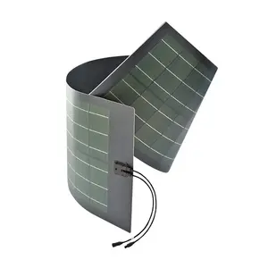 ระบบแผงโซลาร์เซลล์พลังงานแสงอาทิตย์แบบยืดหยุ่นสำหรับใช้ในบ้านแผงเซลล์แสงอาทิตย์แบบยืดหยุ่น385W ใช้งานกลางแจ้งได้อย่างสะดวกสบาย