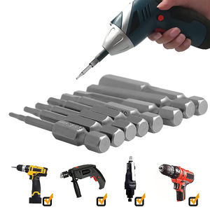 مفك مغناطيسي من الفولاذ المقاوم للصدأ <span class=keywords><strong>S2</strong></span> مقاس 50 مللي يتميز بحجم 1/4 بوصة وإدراج ذراع سداسي ومفك براغي سداسي - Product Image 4