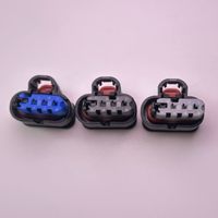 Coque de connecteur de capteur d'azote et d'oxygène automobile 4 trous, référence 1-2203773-1/2/3, avec gaine de câble