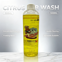 Shampoo pour lavage de voiture aux agrumes, pH neutre, savon à la mousse de neige, liquide concentré, nettoyant pour le detailing, dégraissant, brillance élevée, professionnel