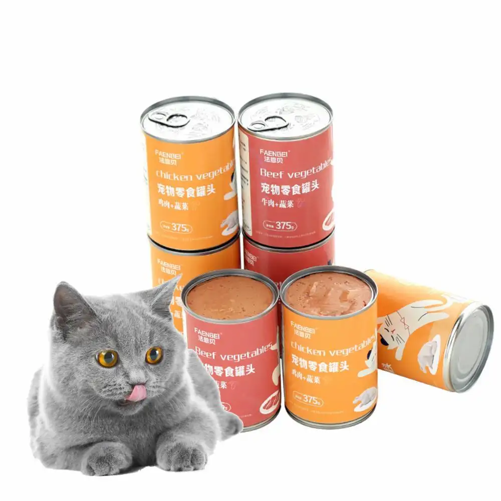 Semua Musim Makanan Kucing Makanan Ringan Grosir Premium Kaleng Makanan Kucing 170G Timah untuk Dijual Makanan Hewan Peliharaan Grosir Jumlah Besar