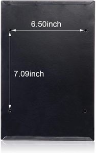Wall-Mounted Black Metal <b>Locking</b> Mailbox SM-0601CM Medium Vertical Design Combination Lock Large Capacity Indoor/Outdoor Use - Product Image 4