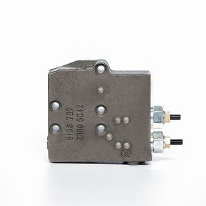 Vanne de contrôle hydraulique QT-500 grise, connexion unidirectionnelle 1/4 po pour pièces de pompe hydraulique - Product Image 2