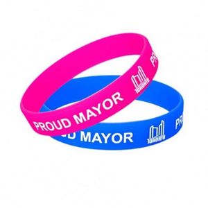 Bracelets en caoutchouc avec logo personnalisé, acheter des bracelets en silicone, bracelet en silicone le moins cher pour cadeau promotionnel - Product Image 4