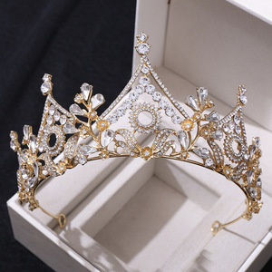 Bijoux de cheveux en or rose et argent, bandeau de <span class=keywords><strong>princesse</strong></span>, diadème, couronnes pour filles, bébés, pour mariage, fête, meilleures ventes - Product Image 2