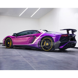 Kits de carrocería de fibra de carbono forjada LP750 SV Facelift para Lamborghini Aventador LP700 LP740 LP750 2011-2021 - Product Image 4