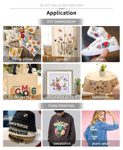 Eizoulyn A1 60cm Película de Transferencia DTF para Camisetas, Novedad con Efecto de Bordado, Pegatinas 3D Permanentes de Silicona, <span class=keywords><strong>Impresora</strong></span> UV DTF de 24 Pulgadas - Product Image 2