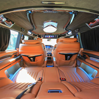 Kit Carrosserie Extérieur en Alliage d'Aluminium Argenté Dingkong Vito Tourer W447 V260 pour MPV : Calandre Avant et Jupes Latérales Tuning |   Personnalisation OEM