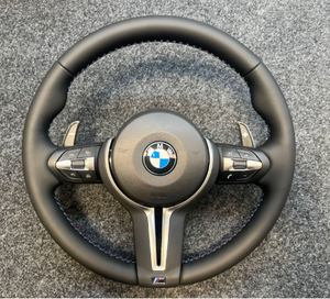 <span class=keywords><strong>Volante</strong></span> deportivo <span class=keywords><strong>de</strong></span> cuero completo <span class=keywords><strong>de</strong></span> alta calidad al por mayor <span class=keywords><strong>para</strong></span> BMW 3 Series F30 5 Series F10 X5 F15 X6 F16 Plug and <span class=keywords><strong>Play</strong></span> - Product Image 4