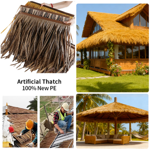 Techo Sintético Ignífugo Tipo <span class=keywords><strong>Paja</strong></span> Artificial con Tejas de Techo de <span class=keywords><strong>Paja</strong></span> - Product Image 5