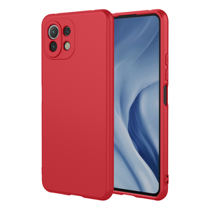 จัดส่งที่รวดเร็วซิลิโคนเหลวเคสกันกระแทกสีสันสดใสซิลิโคนฝาหลังสําหรับ Xiaomi 11 Lite - Product Image 6