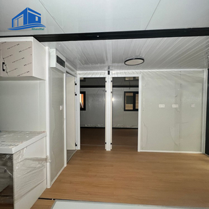 <span class=keywords><strong>Casa</strong></span> Container Prefabbricata Modulare Personalizzabile 20ft/40ft in Acciaio con Pannelli Sandwich Traspiranti Design Moderno Marca ShanHai 5+ Anni - Product Image 3