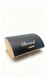 Scatola di pane in <span class=keywords><strong>acciaio</strong></span> moderno per la conservazione degli alimenti scatola di pane in <span class=keywords><strong>acciaio</strong></span> all'ingrosso colori personalizzabili cestino del pane per la cucina domestica - Product Image 5