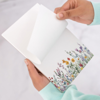 Bloc-notes autocollant haut de gamme personnalisable A5/A7 – Taille et contenu sur mesure pour cadeaux d'affaires et usage bureautique