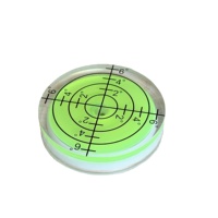 Pièces d'outils manuels : Niveau à bulle en plastique, niveau à bulle rond, flacons à bulle