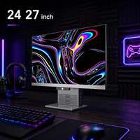 PC tout-en-un haute performance 24/27 pouces IPS FHD Intel DDR4 avec WiFi5 pour le bureau, les affaires et le gaming