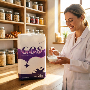 กาแลคโตโอลิโกแซ็กคาไรด์ (GOS) เกรดอาหาร ผงพรีไบโอติกสำหรับอาหารเสริม - Product Image 4