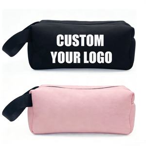 Sac de voyage personnalisé pour cosmétiques, grande trousse de maquillage avec logo personnalisé, boîte pour entreprise de cosmétiques, trousse de toilette imperméable <span class=keywords><strong>en</strong></span> gros pour femmes - Product Image 1