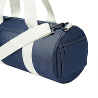 Tas Duffel Polyester dengan Ritsleting dan Kantong Dalam, Ringan, Cocok untuk Perjalanan, Gym, Liburan Akhir Pekan, dan Perjalanan Bisnis Singkat